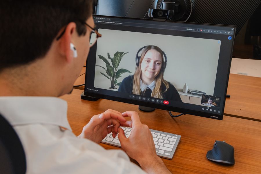 A call with the Edge Audio Labs team at the start of a program